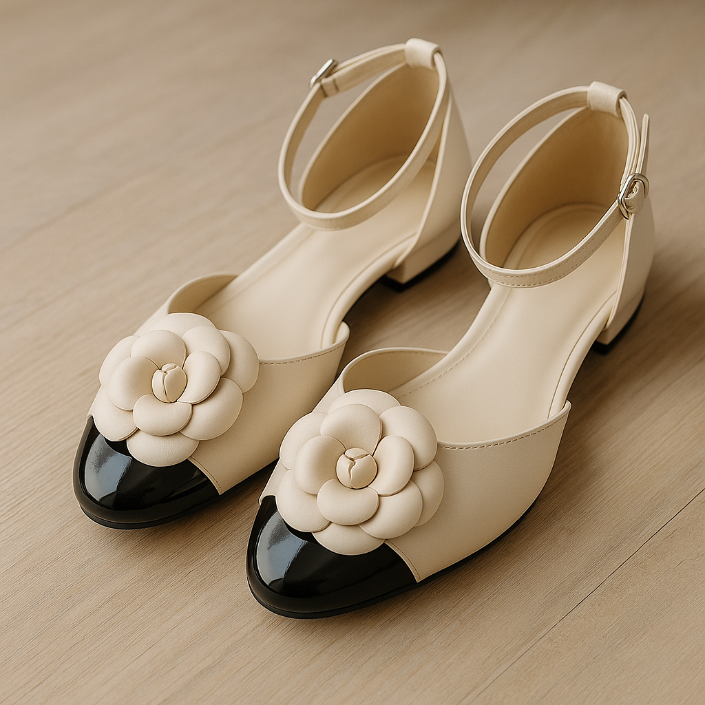 Camille Floral Flats