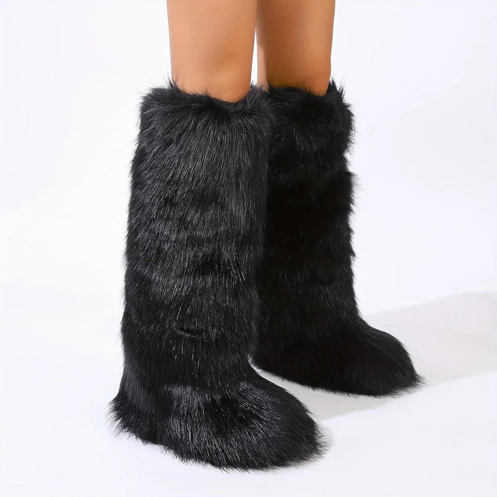Serena Fur Boots