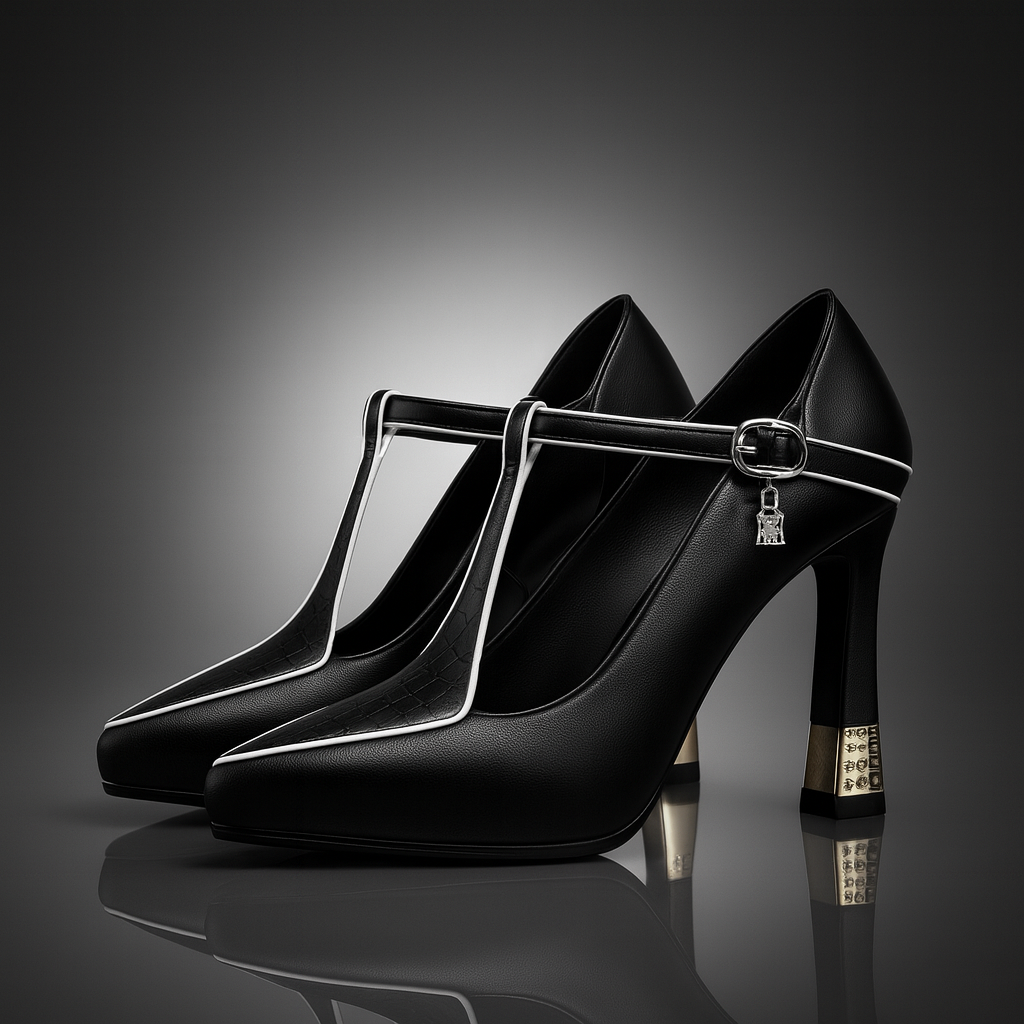 Aria Pointed Platform Heels
