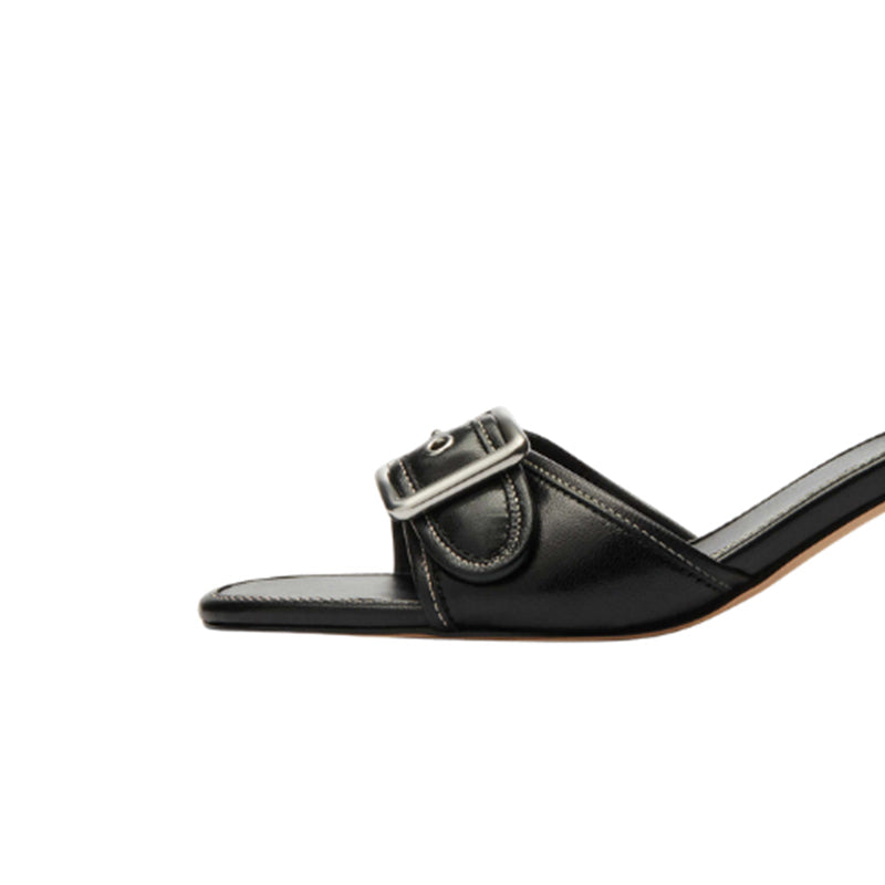 Sandal Black Leather