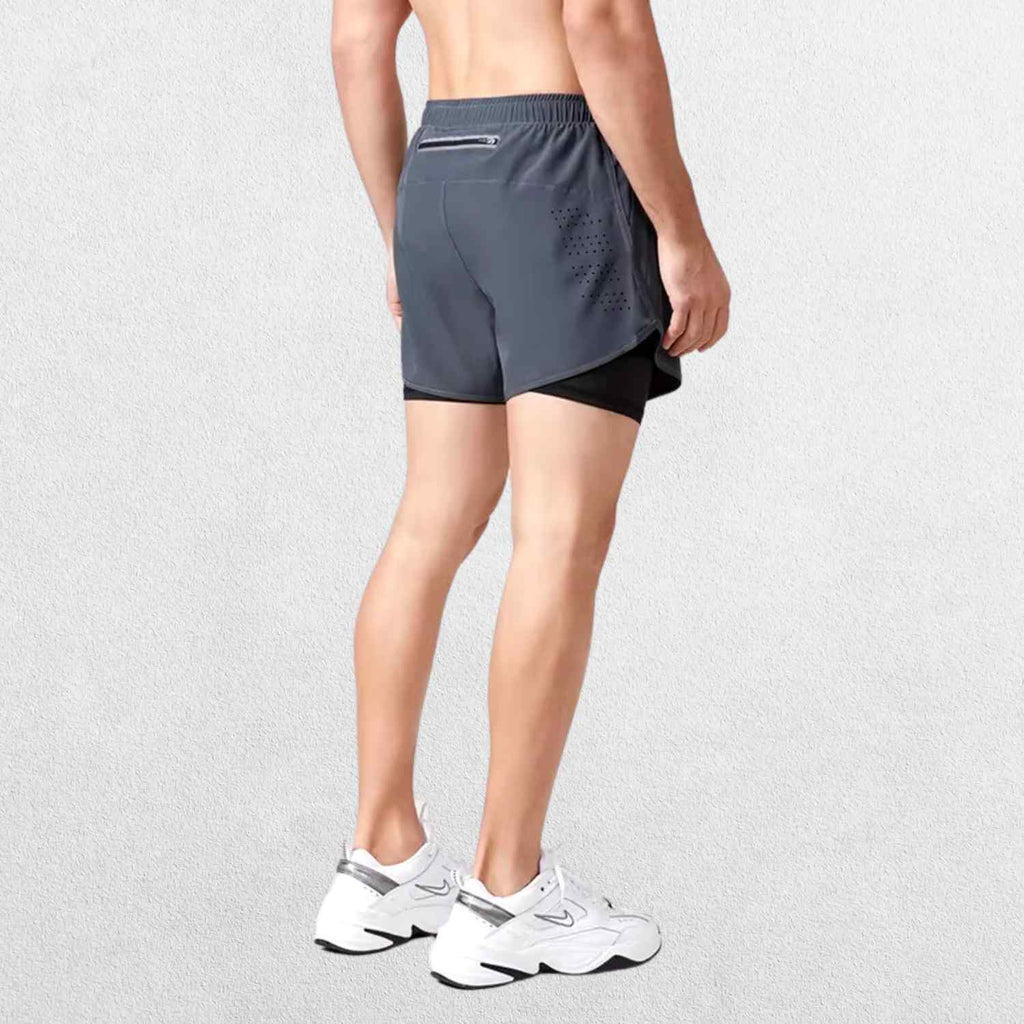 GPW High-Performance Men’s Running Shorts | Built-in Compression & Pocket