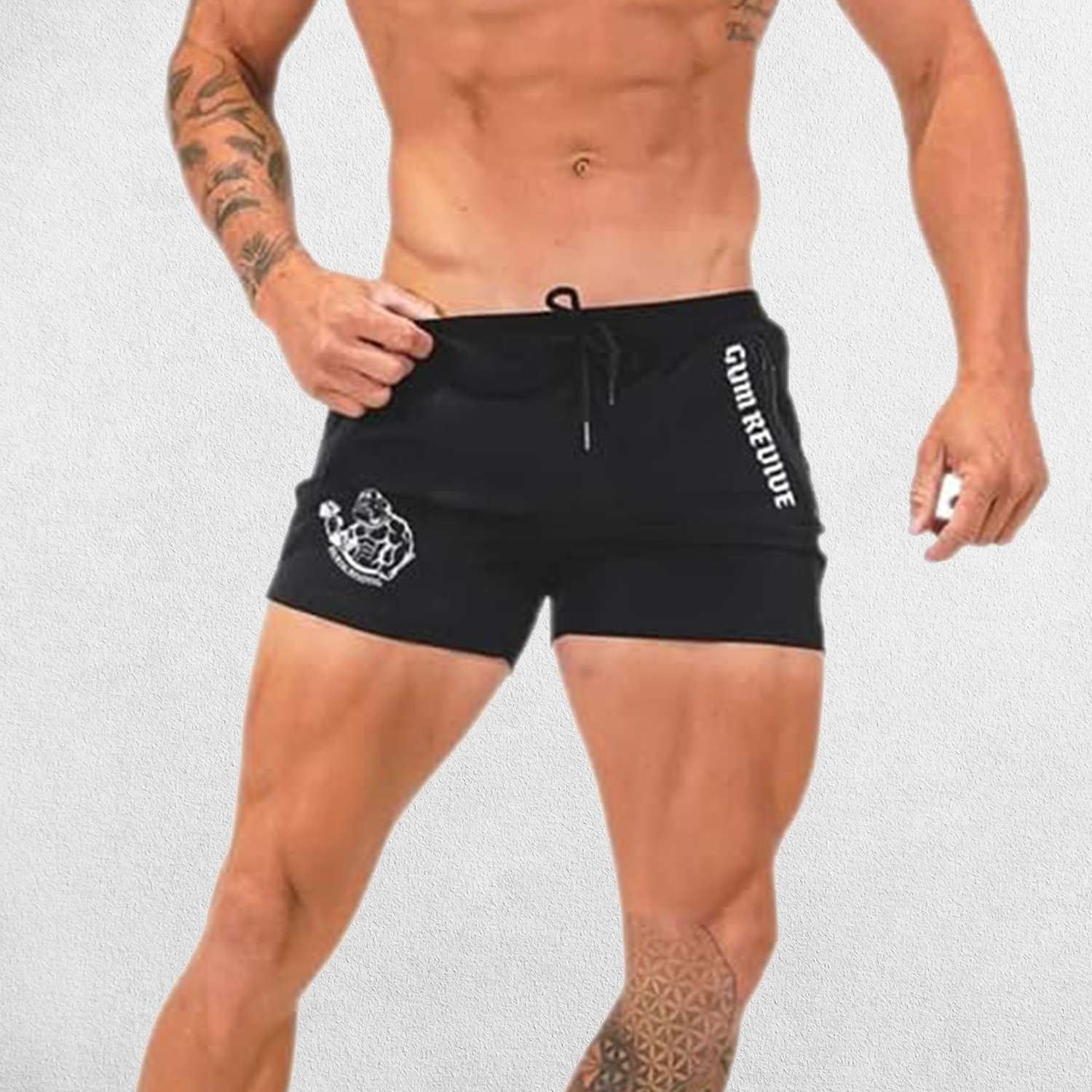 GPW Men’s Quick-Dry Running Shorts - Gym, Bodybuilding, Beachwear