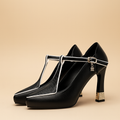 Aria Pointed Platform Heels