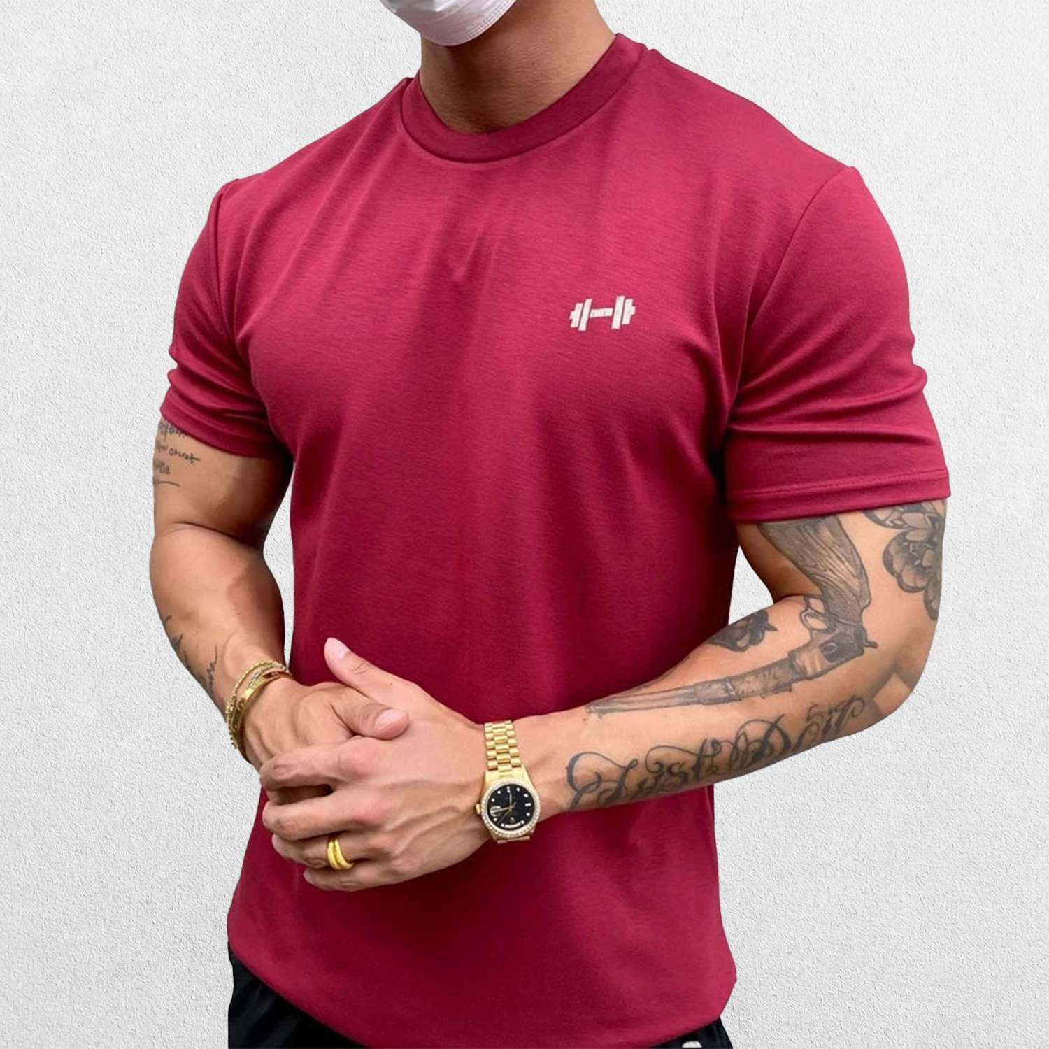 GPW Men's Fit Summer Gym T-Shirt - Bodybuilding Streetwear Tee