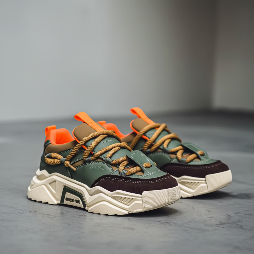 Rocco Leather Low-Top Sneakers