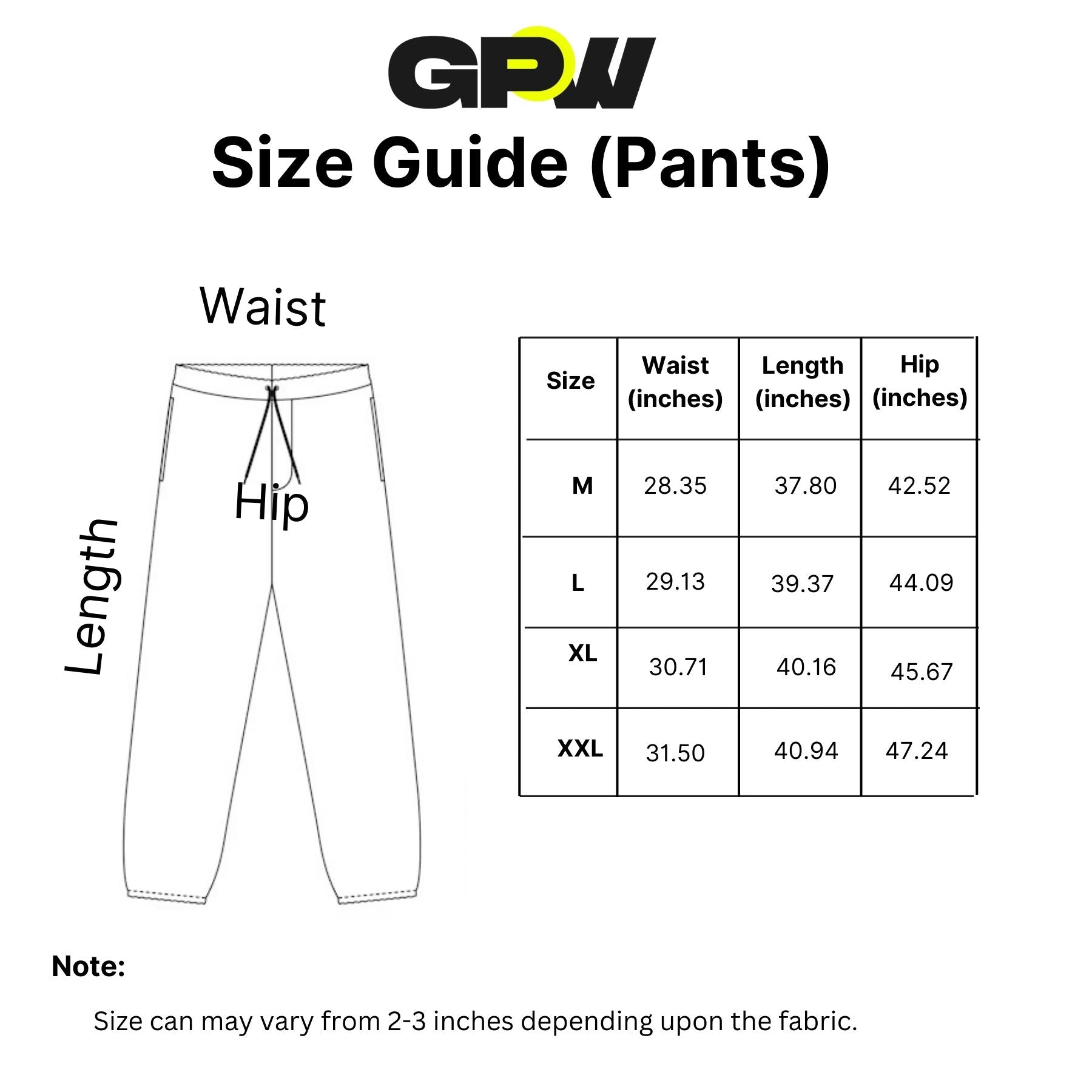 GPW Men’s Gym Performance Fitness Joggers