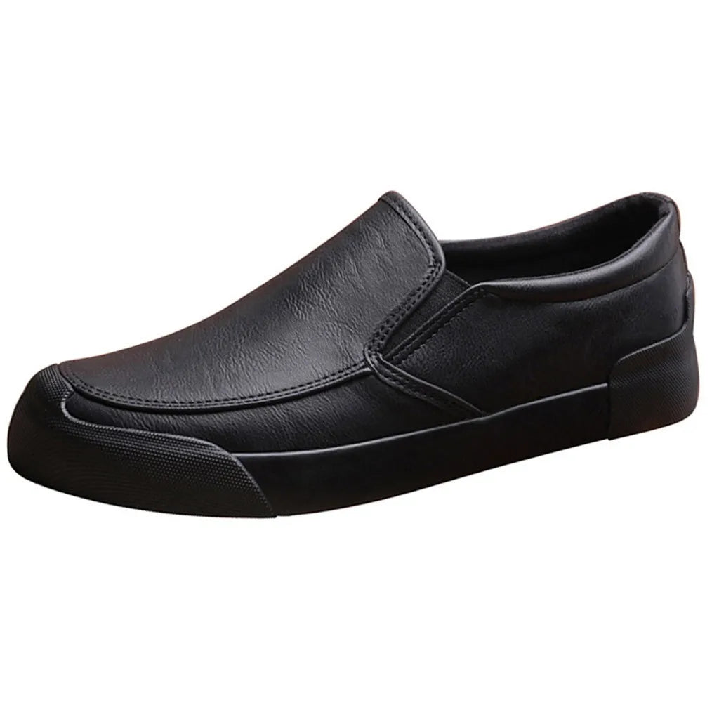 Marco Leather Loafers - Men’s Waterproof Daily Slip-Ons