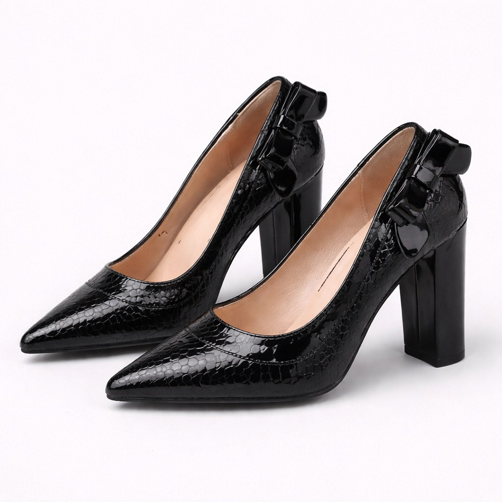 Marta Vegan Leather Heels