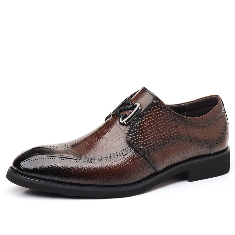 Alessio Full Grain Leather Dress Shoes