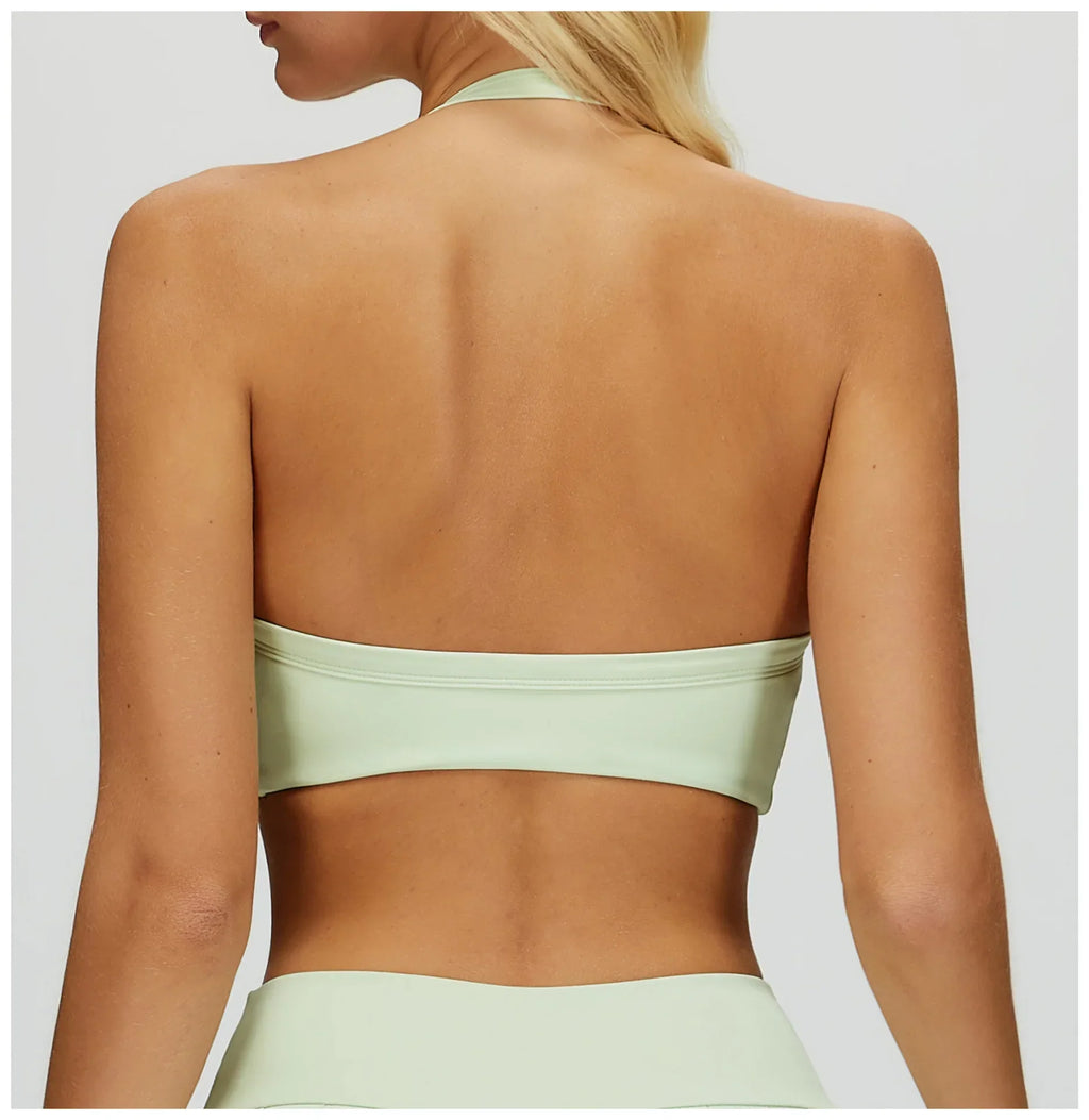Fitness Bra Workout Tops Gym Fitness Underwear  Sports Bras Sexy Athletic Sport Bra Women Backless Gym Workout Yoga Crop Top