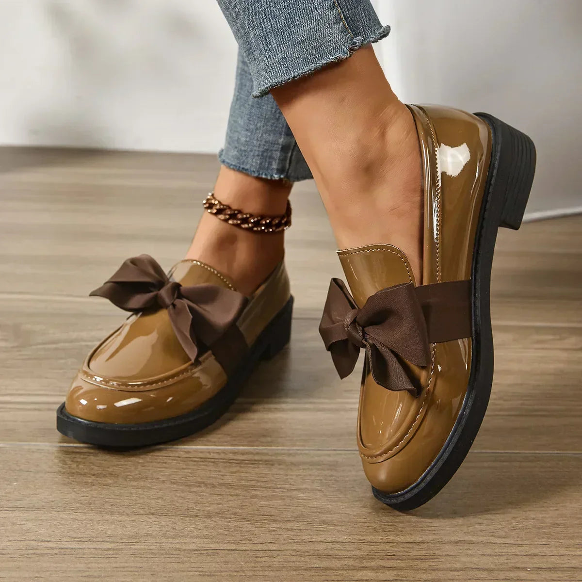 Giulia Patent Loafers
