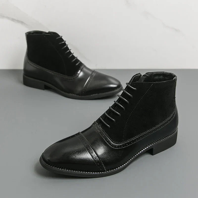Marco Leather Ankle Boots