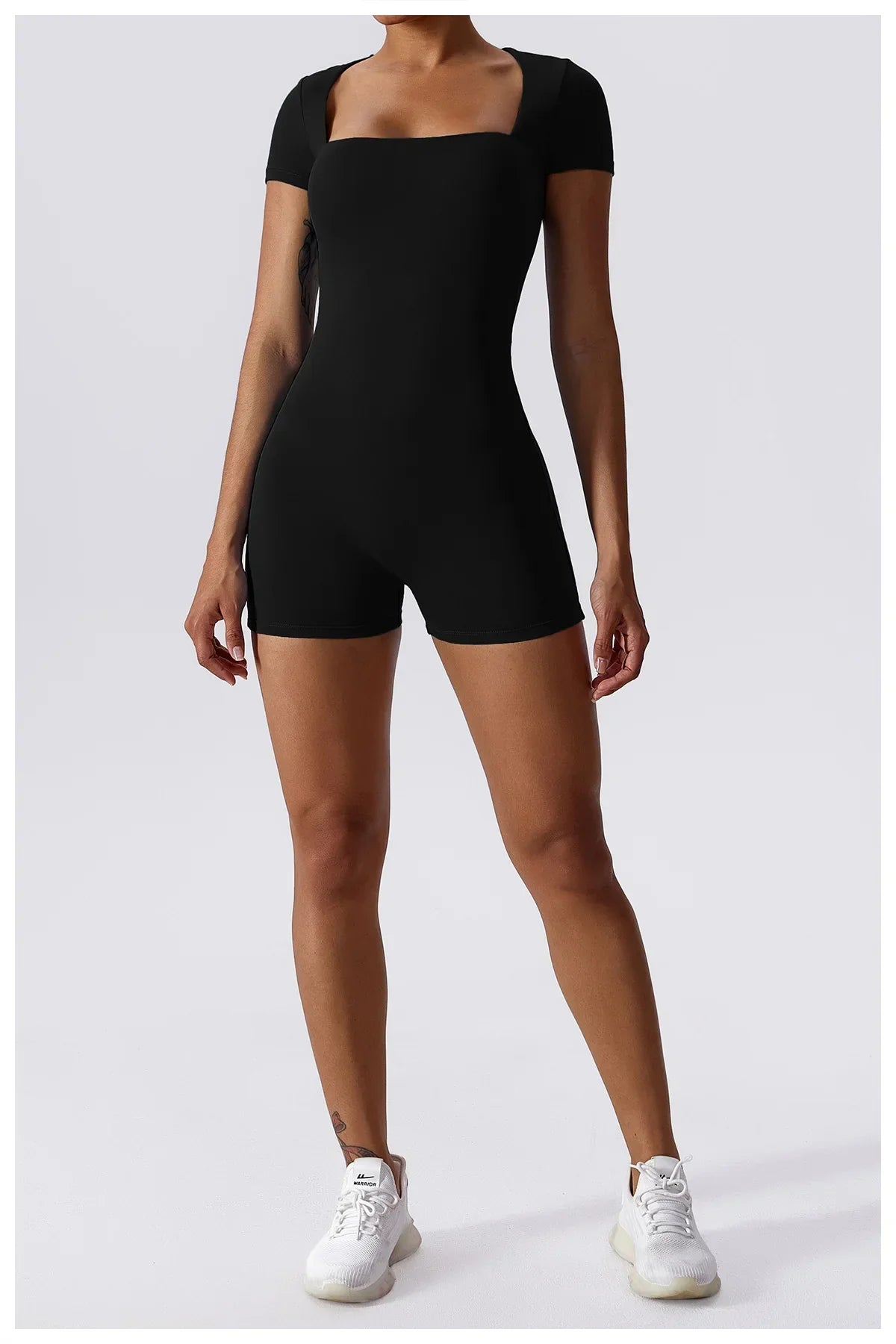 Yoga Set Women Jumpsuits Short One Piece Sports Suit Short Sleeve Gym Clothes Push Up Training Fitness Yoga Bodysuit Sportswear