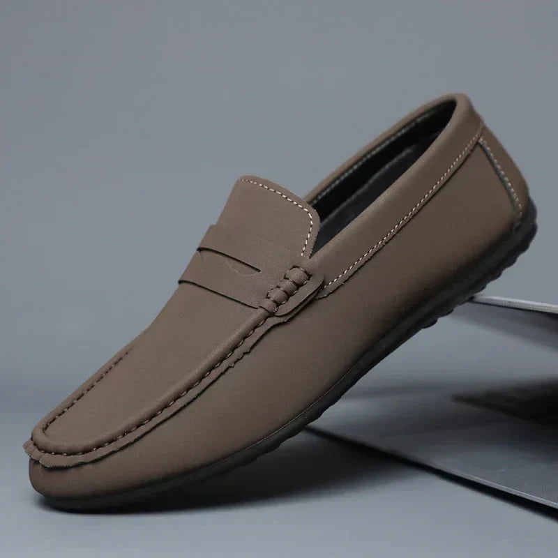 Marco Italian Leather Driving Loafers
