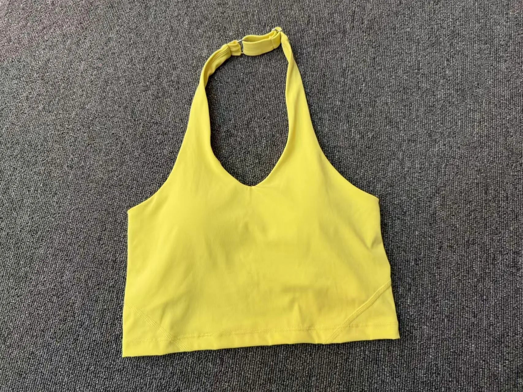 Sexy Impact Sports Bra Women Halter Top High Support Push-up Open Back Gym Bra Shockproof Running Fitness Yoga Workout Underwear