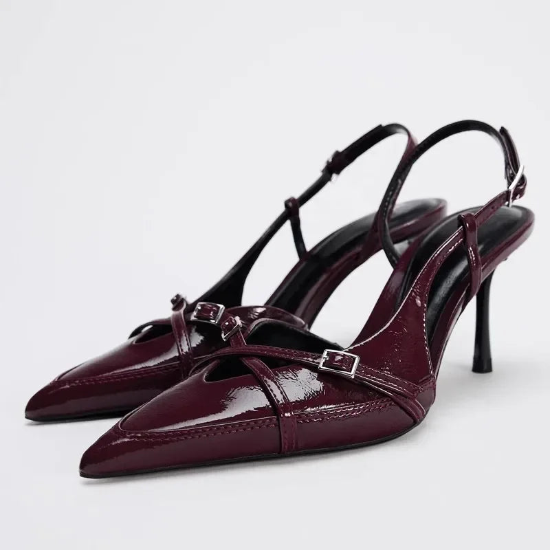 The Siren Slingback Heels