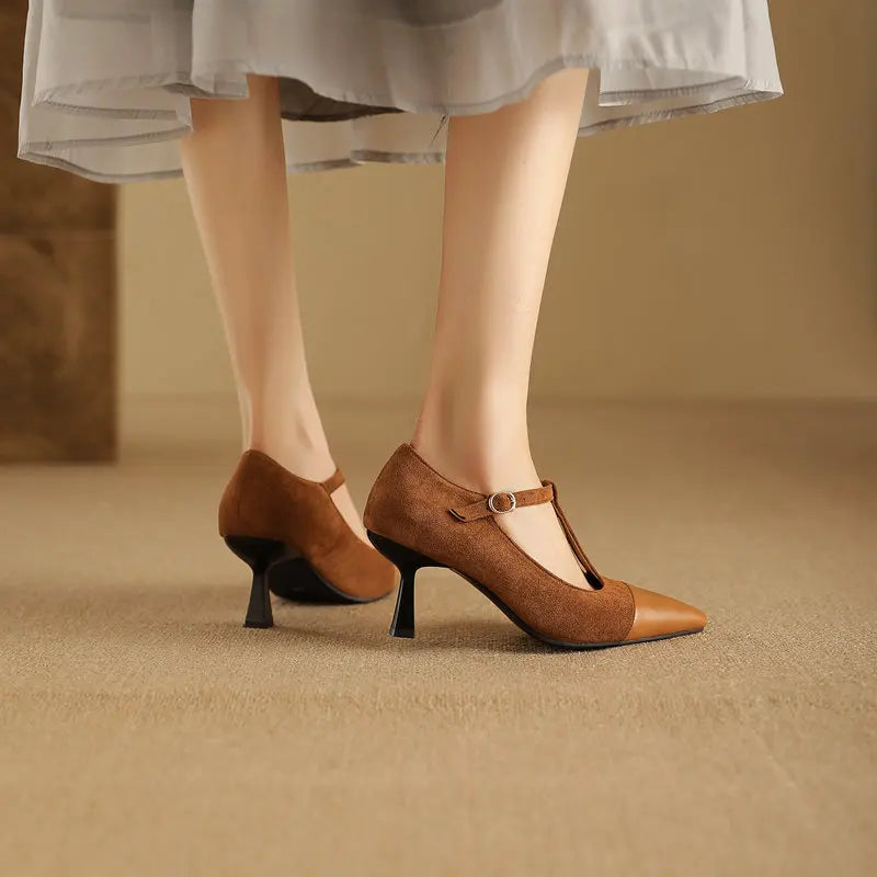 Lisa Suede Pumps