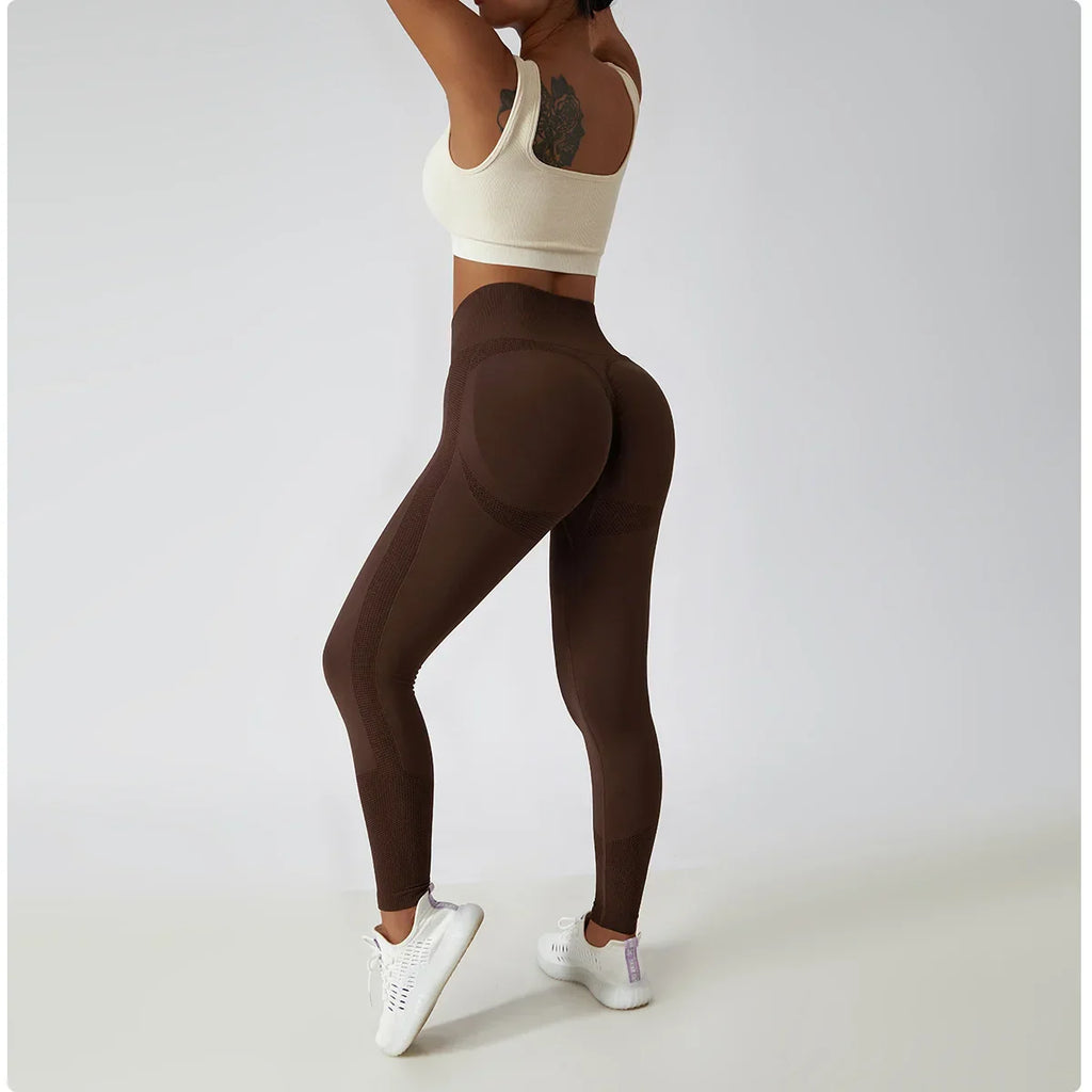 Seamless Leggings Women High Waist Yoga Pants Scrunch Butt Gym Push-up Legging Booty Yoga Leggings Sports Fitness Workout Tights
