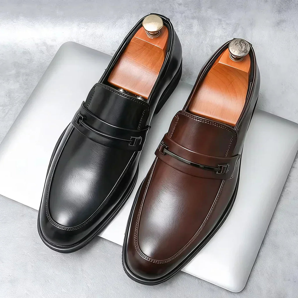 Elliot Classic Leather Loafers