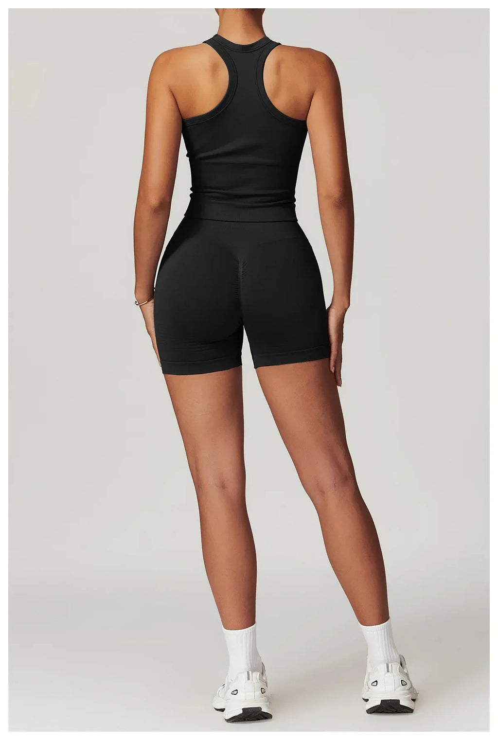 2 Pieces Women's Clothes Seamless Yoga Set Workout Tracksuit Sportswear Gym Clothing High Waist Leggings Fitness Sports Suits