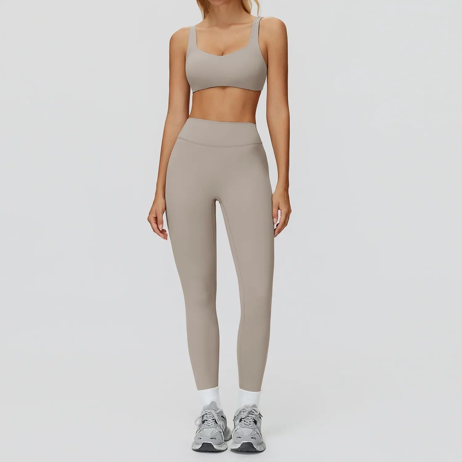 Yoga set 2 pieces women's sportswear gym clothes exercise running fitness set