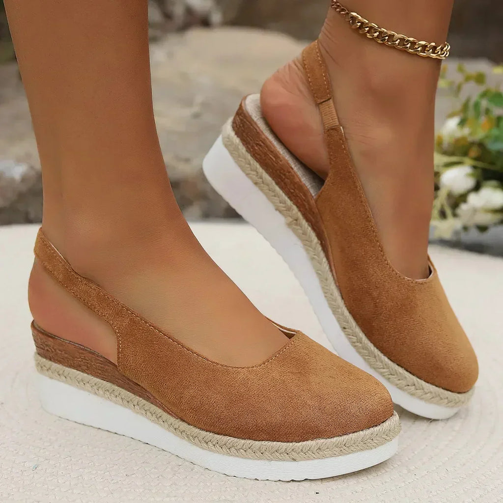 Lucia Wedge Sandals
