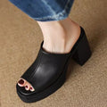 Clara Platform Slide Sandals
