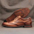 Brogue Genuine Leather Elton Shoes