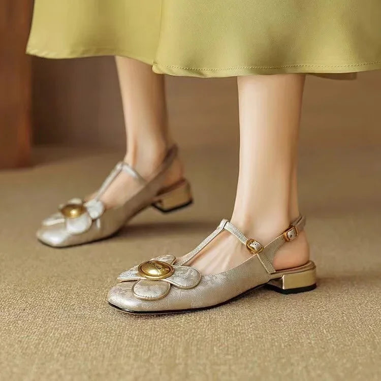 Lina Flower Heels