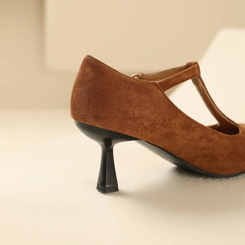 Lisa Suede Pumps