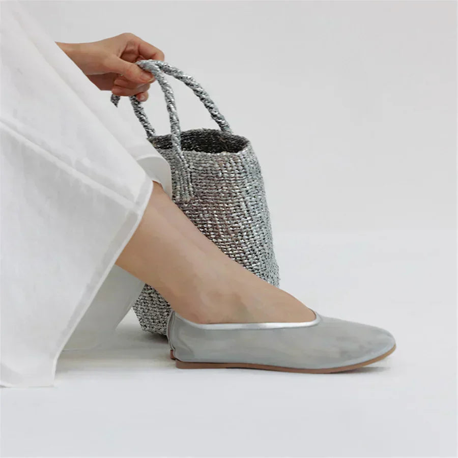 Chloe Mesh Flats