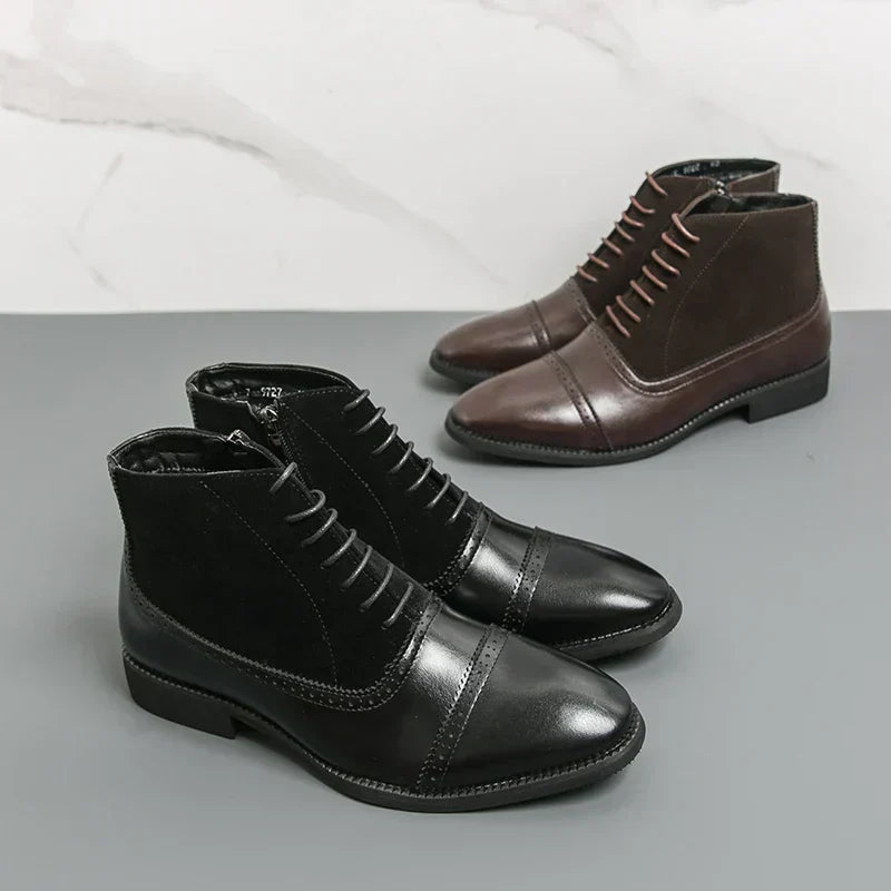 Marco Leather Ankle Boots