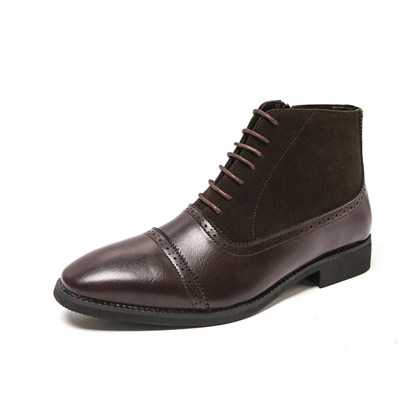 Marco Leather Ankle Boots