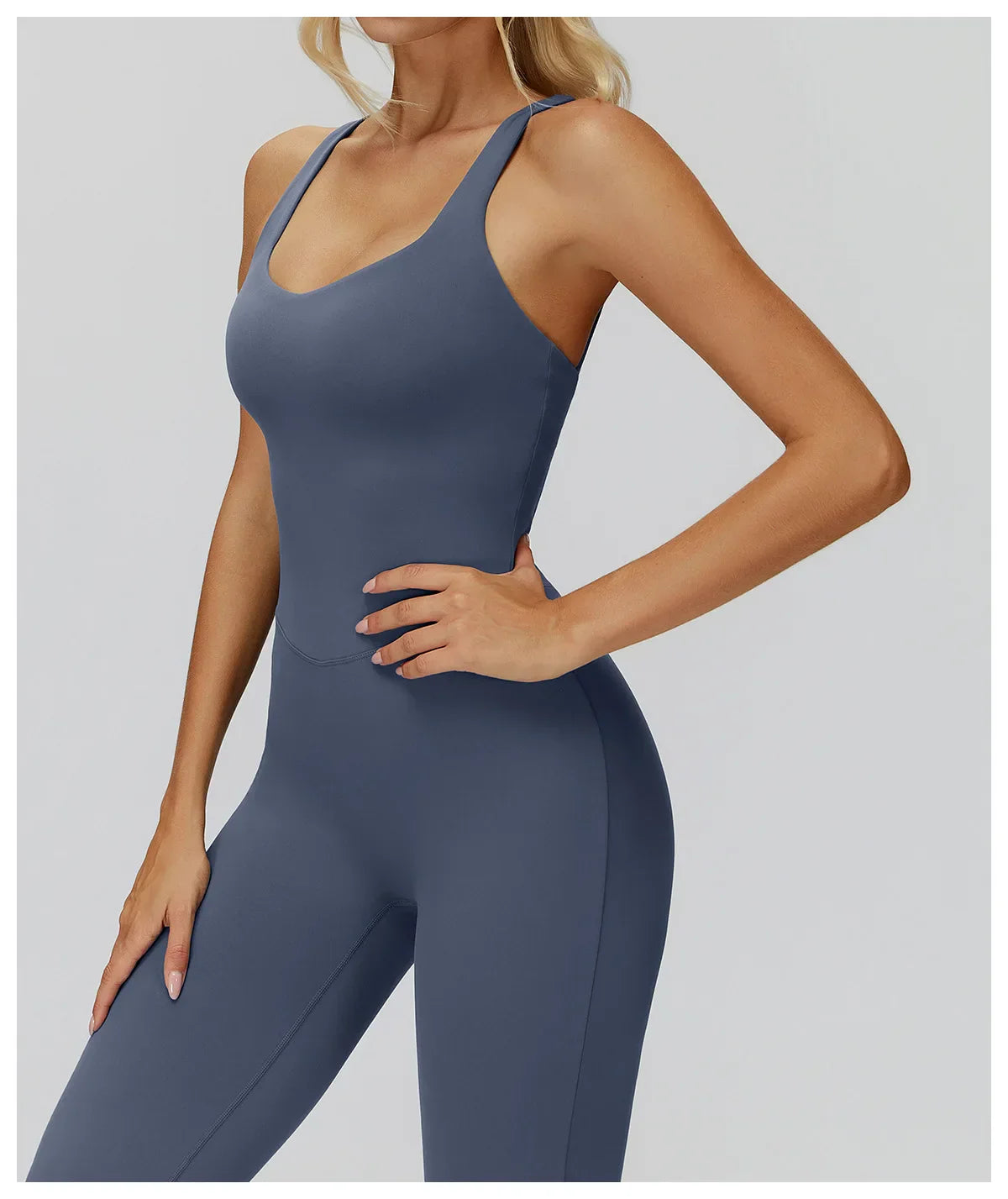 Gym Set Women Tracksuit Yoga Suit Sportswear Women Suit Sports Jumpsuit Fitness Rompers Stretch Female Push Up Workout Bodysuits