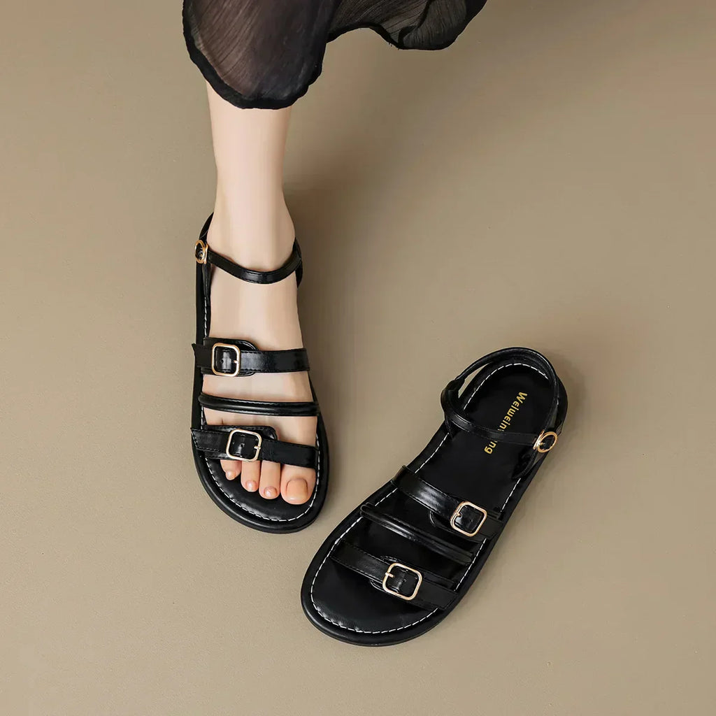 Elara Roman Sandals