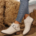 Serena Studded Ankle Boots