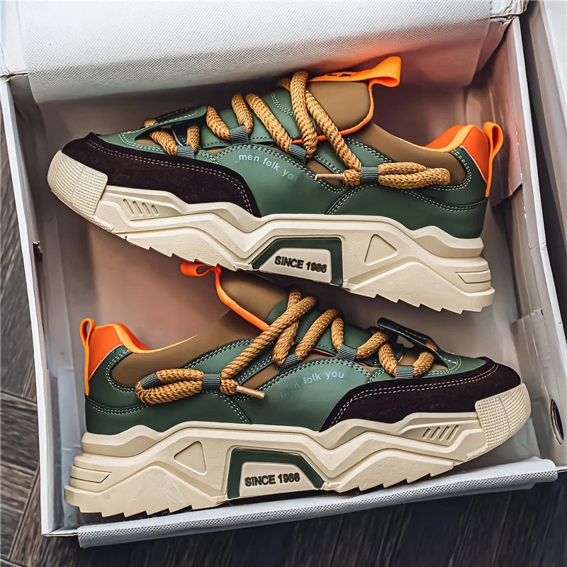 Rocco Leather Low-Top Sneakers