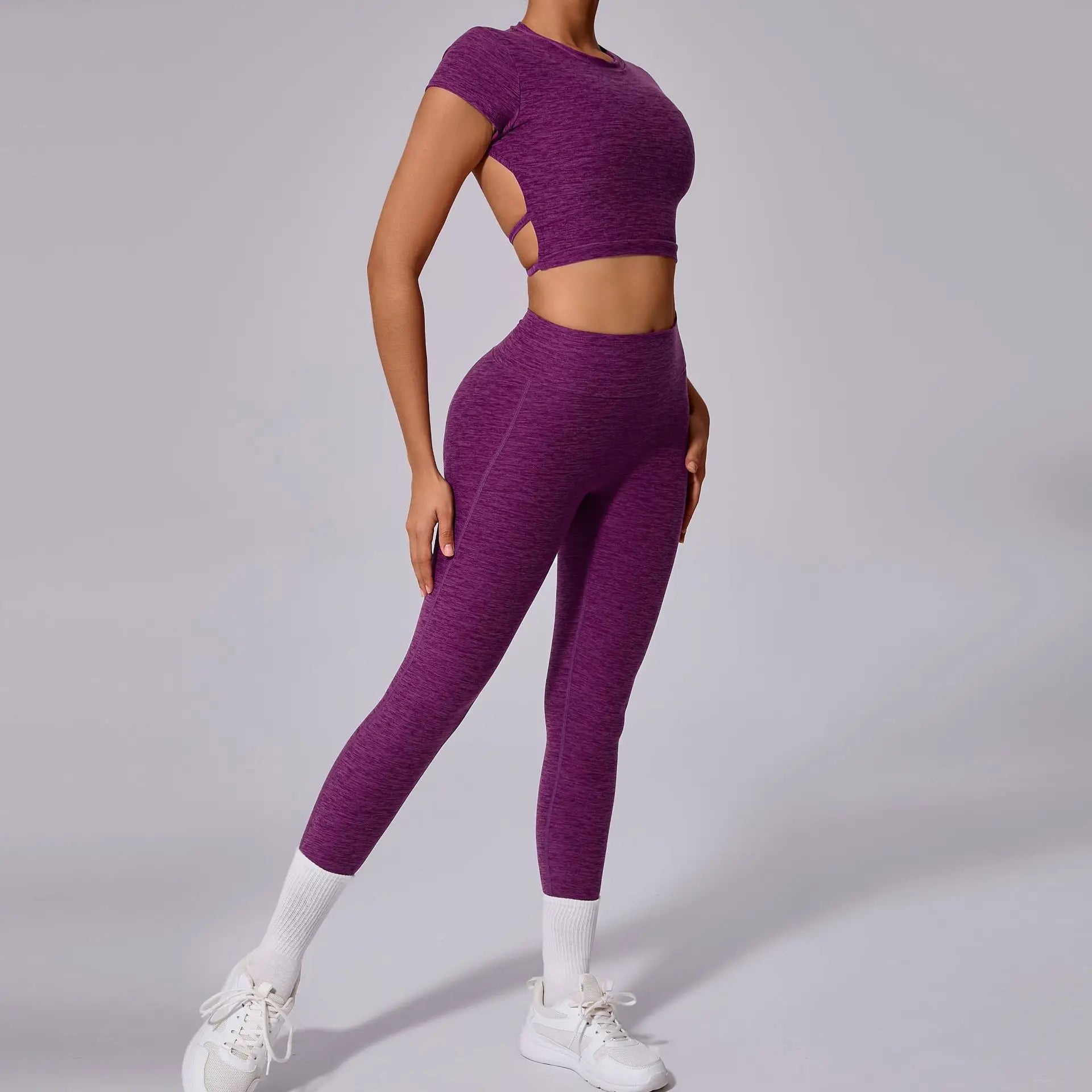 Yoga Leggings Women Tights Fitness Leggings Running Cycling Pants Breathable Sports Leggings High Waist Workout Gym Clothing