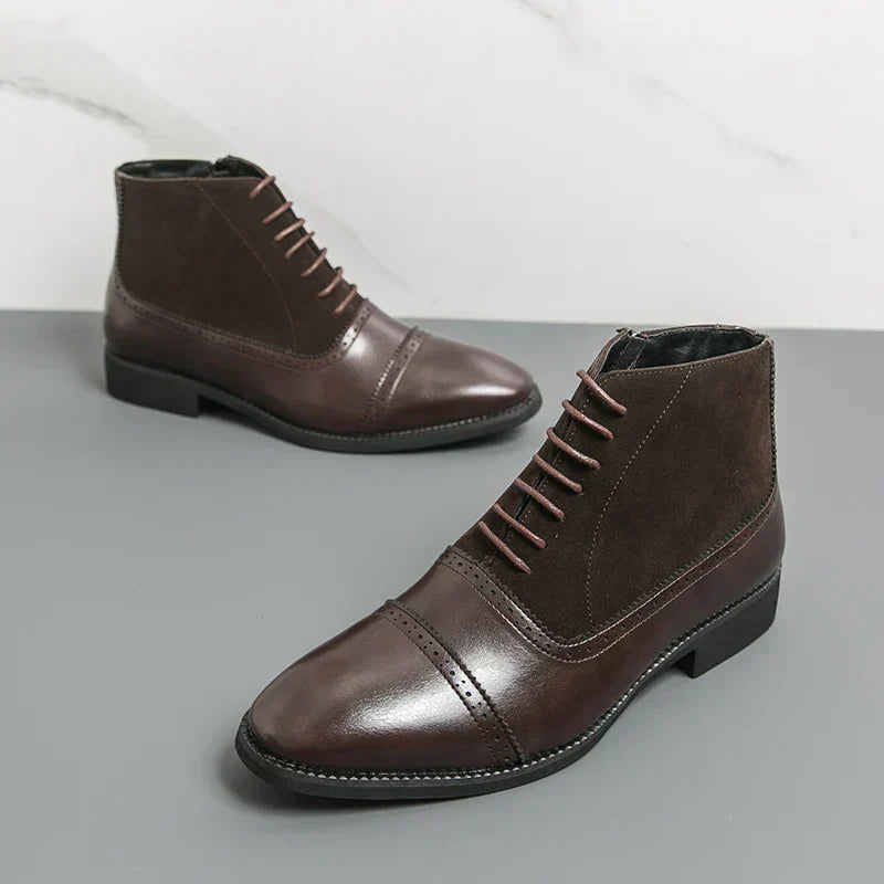 Marco Leather Ankle Boots