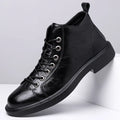 Lorenzo Full Grain Leather Lace Boots