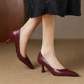 Giulia Genuine Leather Pumps