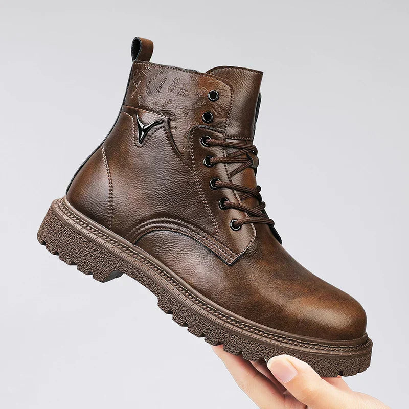 Marco Leather Ankle Boots