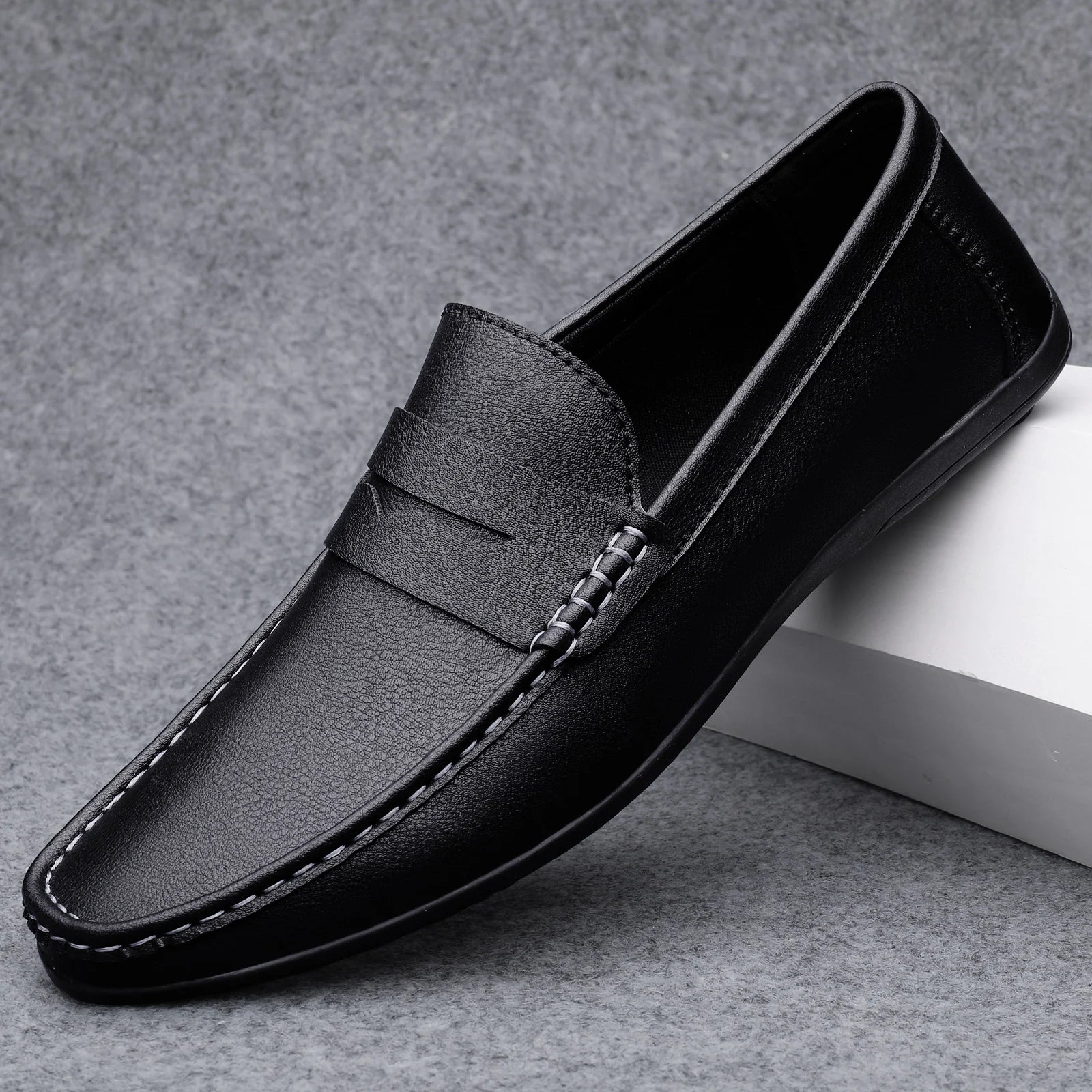 Luca Italian Leather Loafers