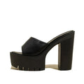 Sofia Platform Mule Sandals – Women’s Chunky Slide Heels