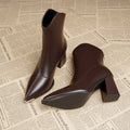 Raven Luxe Chrome Boots