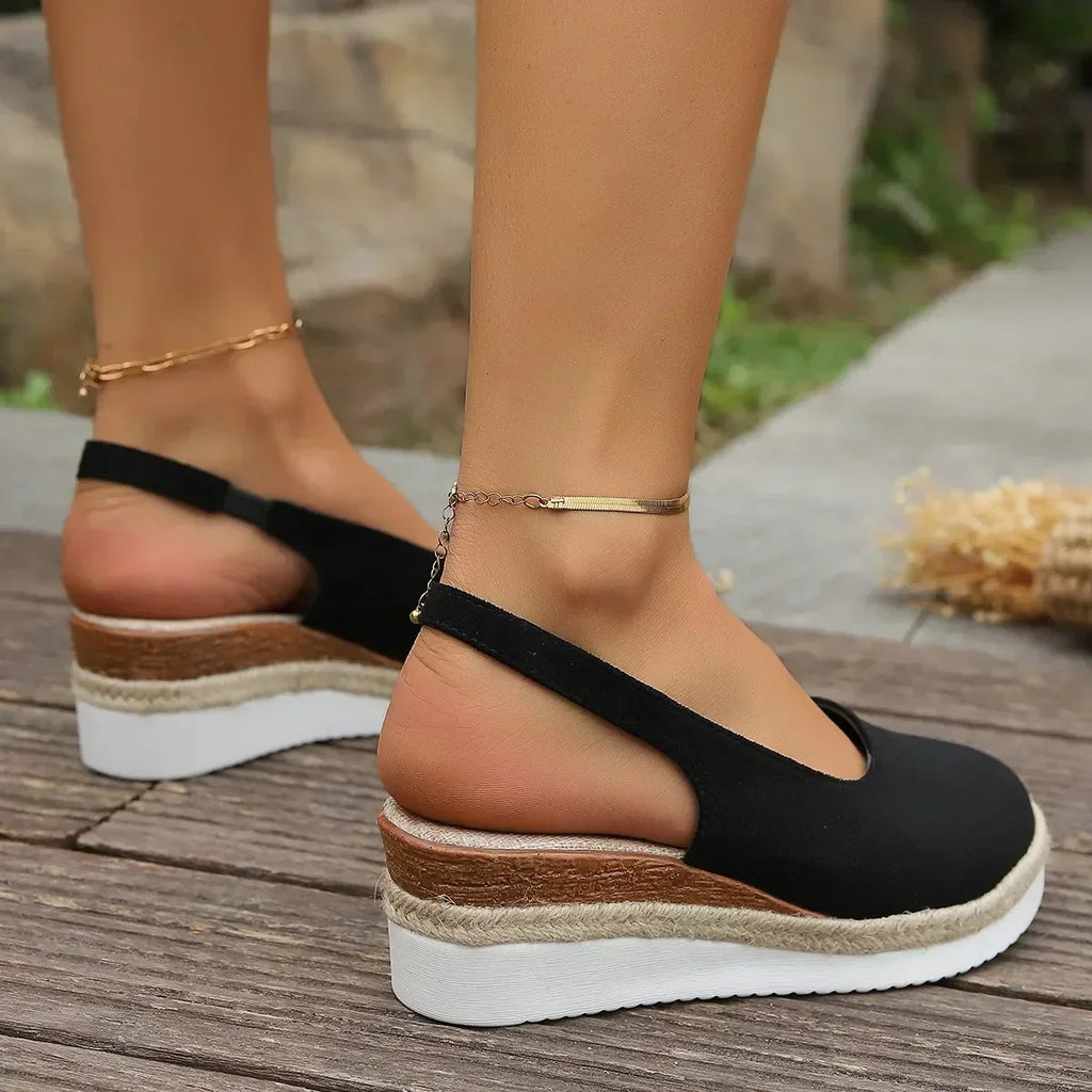 Lucia Wedge Sandals
