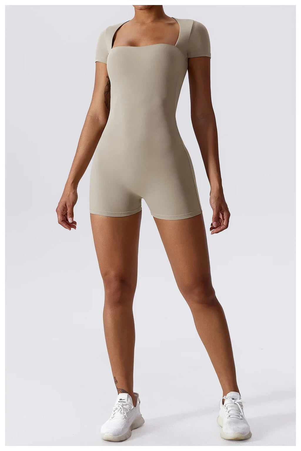 Yoga Set Women Jumpsuits Short One Piece Sports Suit Short Sleeve Gym Clothes Push Up Training Fitness Yoga Bodysuit Sportswear