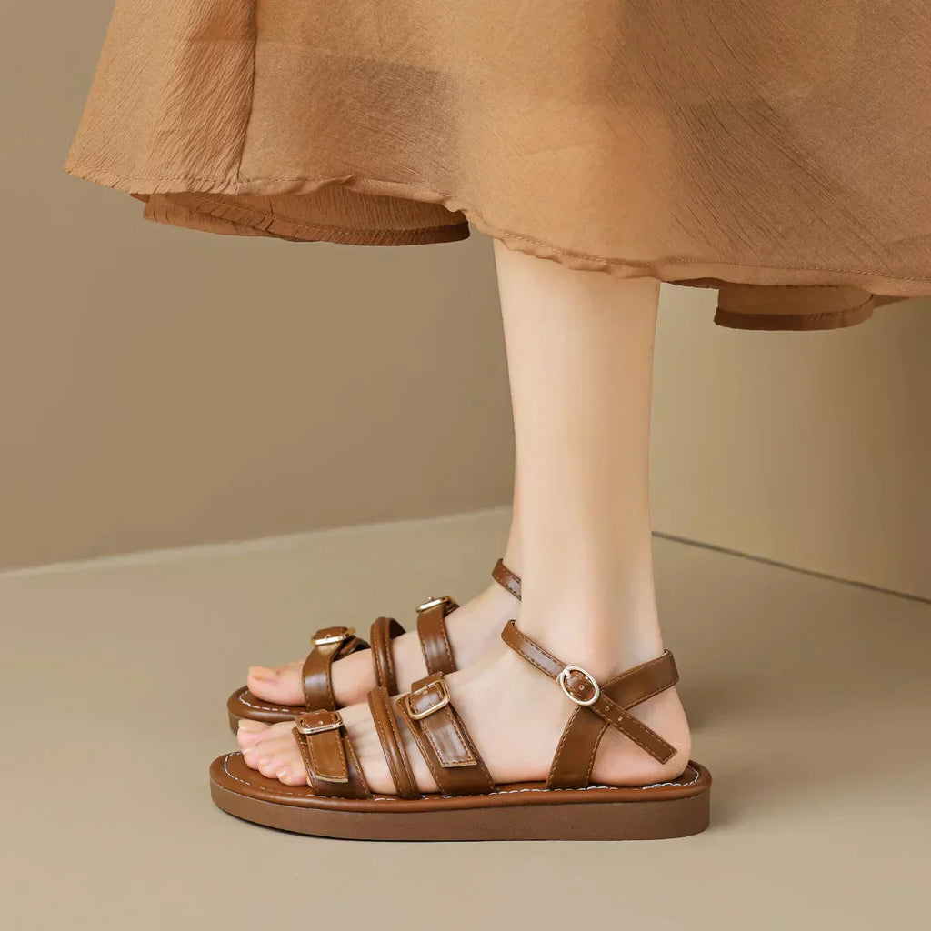 Elara Roman Sandals