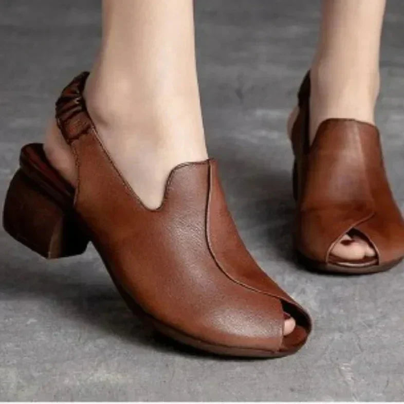 Linda Leather Sandals