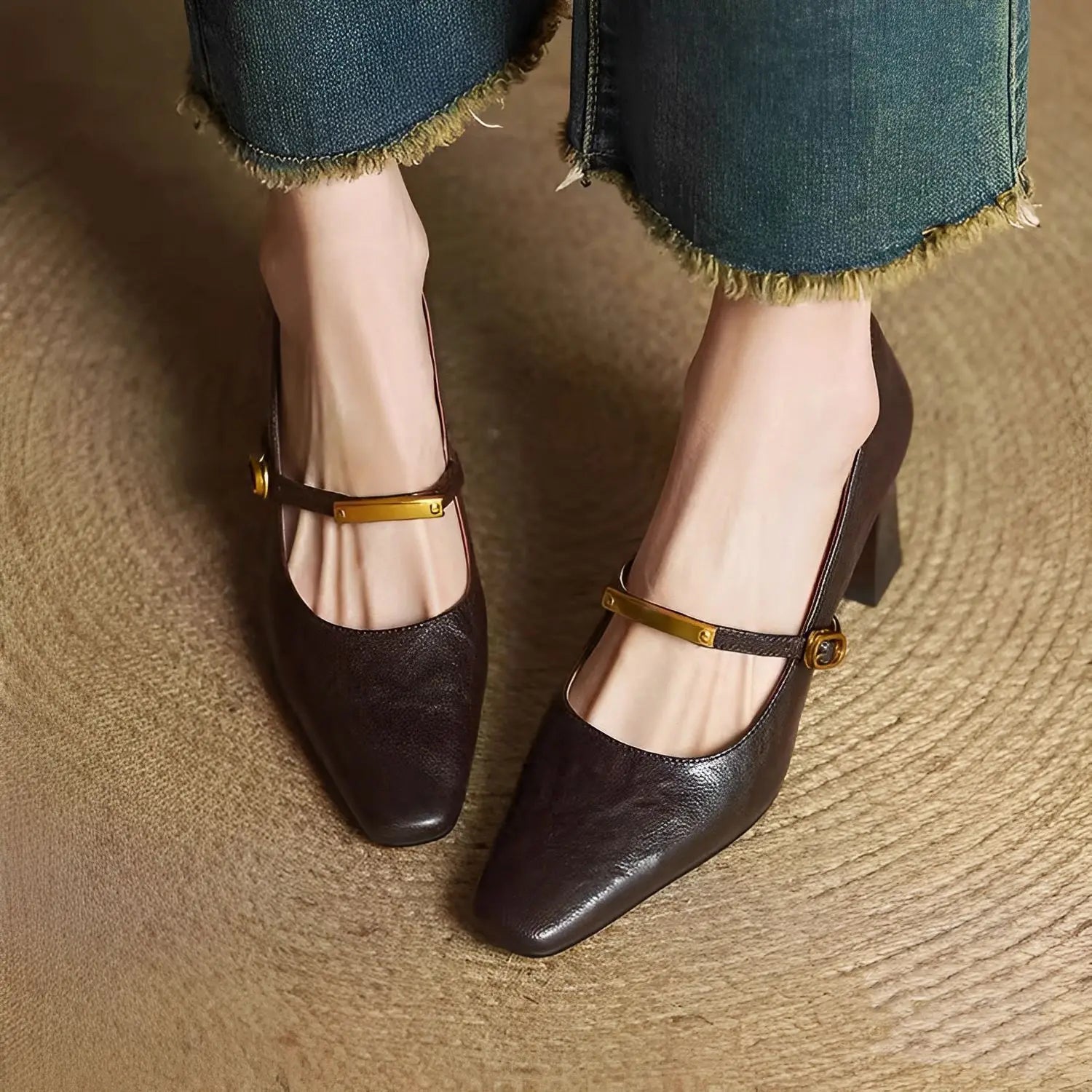 Elena Mary Jane Pumps